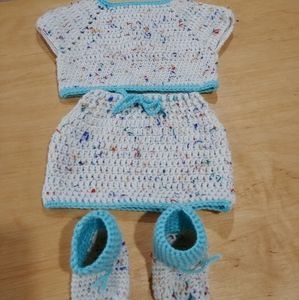 Ensemble pour bébé multicolore